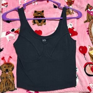 Abercrombie & Fitch Black Tank Top